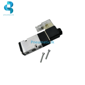 PNEU 4M210-08 5/2 Way Solenoid Valve AC220V - Available from Reputed Brands Pneumatic.lk