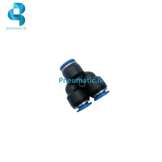 QSY-12-10 Push-In Reducer Y Connector - Available from Reputed Brands Pneumatic.lk